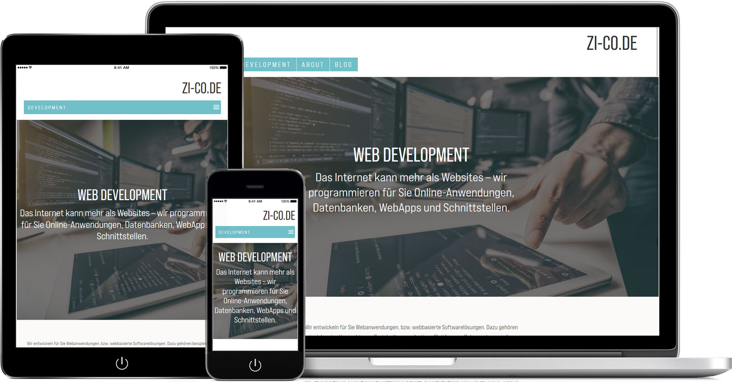 responsive Web-Design mit dem surfboard CMS